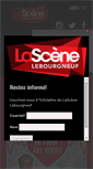 Mobile Screenshot of lascenelebourgneuf.com